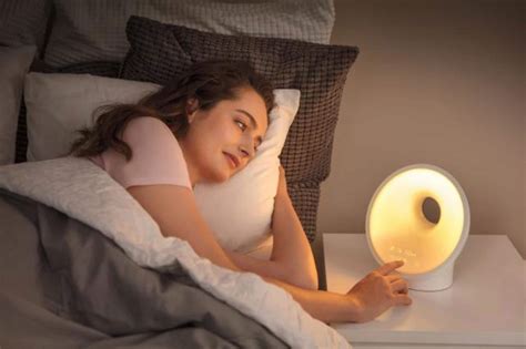 Philips SmartSleep Sleep and Wake Up Light Therapy Lamp White HF3650/60 - Best Buy