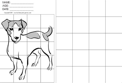 Grid Art Worksheets | Free coloring pages of square grid | Art worksheets, Grid art, Printable ...