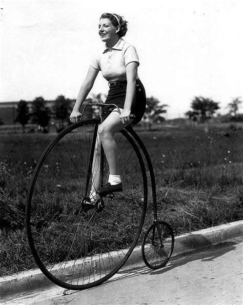 Riding A Penny Farthing Bicycle - Bicycle Post