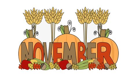 November clipart transparent, November transparent Transparent FREE for download on ...