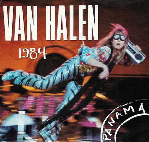 Vintage Vinyl Record Collection - Van Halen - Panama, Warner Brothers ...