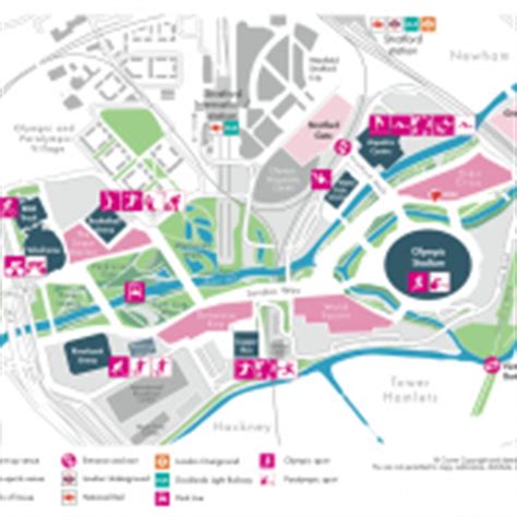 The Olympic Park – New Names, New Map | Mapping London