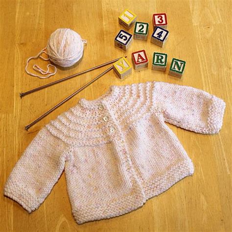 5 Hour Knit Baby Sweater | AllFreeKnitting.com