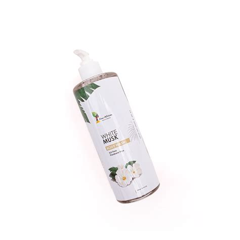 White Musk Body Wash | Raw African's Beauty Hub - Get the Raw Experience!