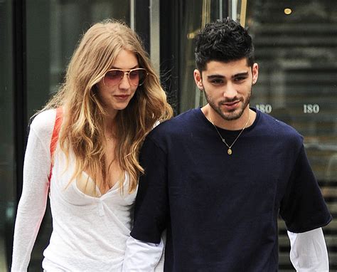 Gigi Hadid and Zayn Malik are so pretty holding hands and smiling in New York|Lainey Gossip ...