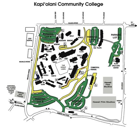 KCC campus map copy - The Hapalua : The Hapalua