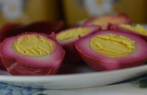 Pickled Eggs in Beet Juice - These Old Cookbooks