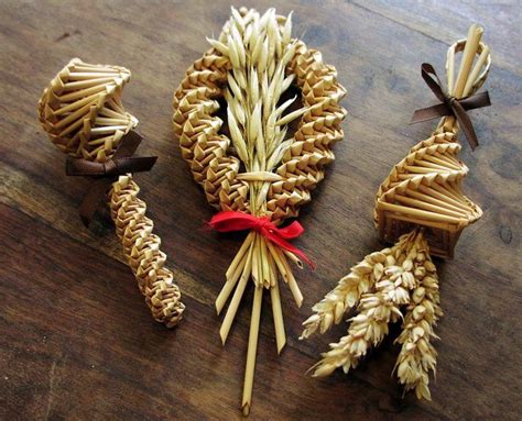 Corn Dollies - Lammas | Corn dolly, Straw crafts, Straw weaving