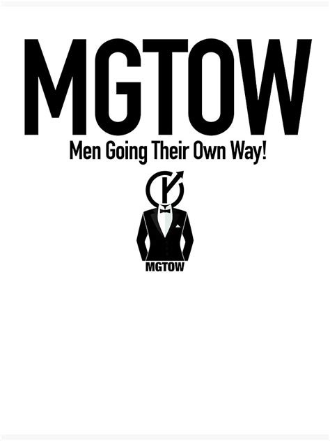 "MGTOW" Poster for Sale by MGTOWMerch | Redbubble