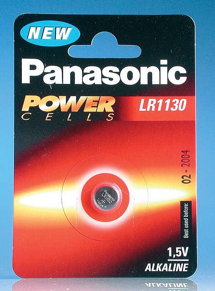 1.5 volt Alkaline Coin Battery - LR1130 | Panasonic_Batteries (LR1130B)