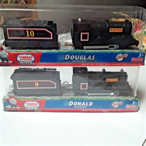 THOMAS AND FRIENDS Trackmaster Donald and Douglas Trains SALE till ...