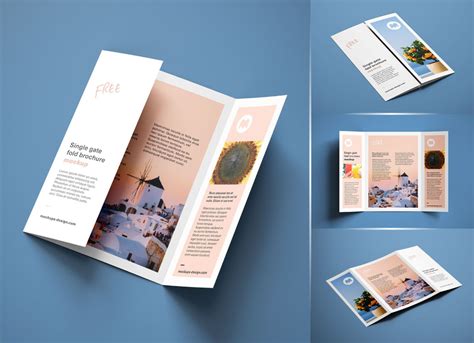 Single Page Brochure Templates Psd | Graphic design brochure, Brochure design layout, Brochure ...