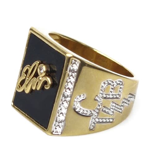 Elvis Jewellery - Elvis Presley – TCB Signature Ring