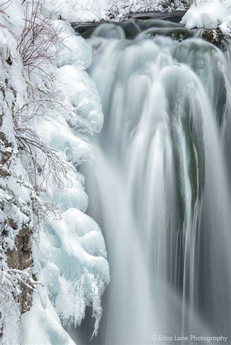 Winter Roughlock Falls, Spearfish Canyon, Beautiful Waterfalls, Long Exposure, South Dakota ...