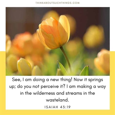 17 Beautiful Spring Bible Verses To Glean From | Think About Such Things