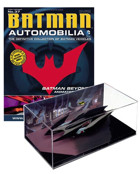 Batman Beyond Batmobile Vehicle with Collector Magazine - GeekAlerts