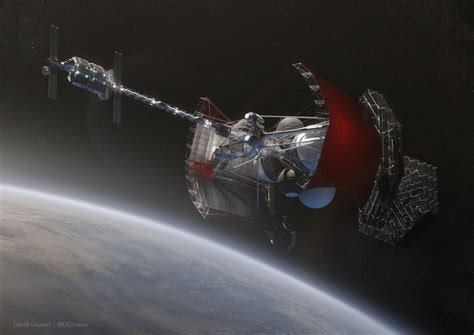 Interstellar spacecraft for a short film | DGruwier | CGSociety Forums | Spacecraft ...