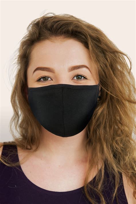 Reusable Black Face Mask High Quality Cotton Adjustable & | Etsy in ...