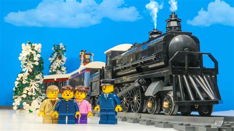 Lego POLAR EXPRESS Train MOC!! - YouTube