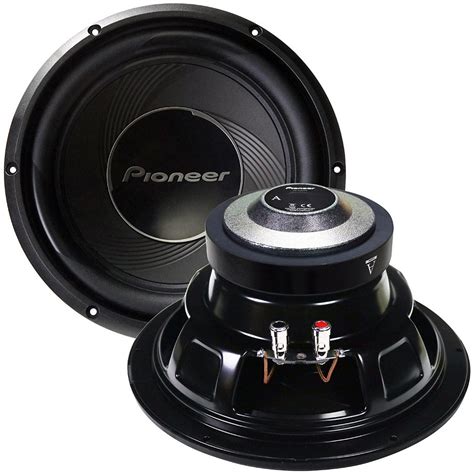 Pioneer Ts-A25s4 10” 1200 Watt Max Subwoofer