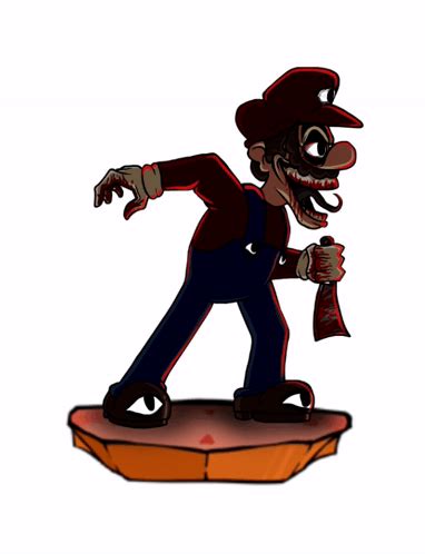 Mario Exe Fnf Mario'S Madness Sticker - Mario exe Fnf mario's madness ...