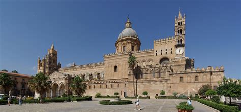 Cathedral in Palermo, Sicily, Italy [5039x2351] : churchporn