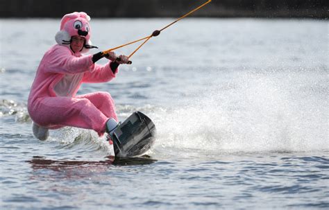 Entirely Real Photos: Why Yes, This Is An Easter Bunny Doing Wakeboard ...