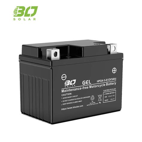 12V 3Ah Maintenance-free motorcycle battery - BLJ Solar