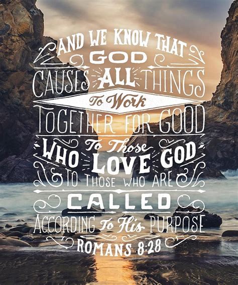 Romans 8:28 Scripture Wallpaper, Bible Verse Wallpaper, Bible Verses ...