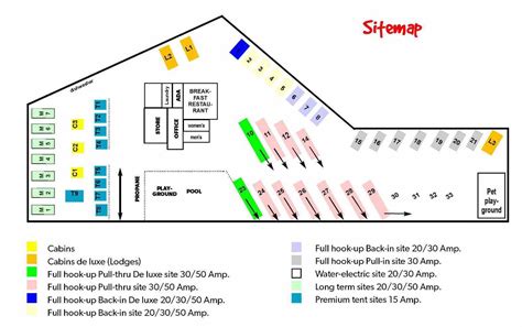 Greybull, Wyoming Campground Map | Greybull KOA Holiday