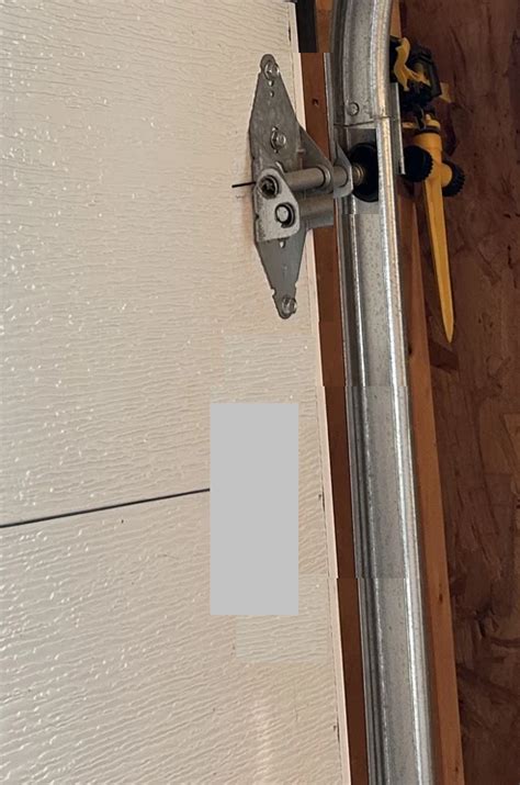 Help securing garage door when removing rails | DIY Home Improvement Forum