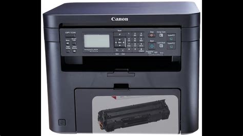 Canon printer mf210 series refilling 210, 212, 737, - YouTube