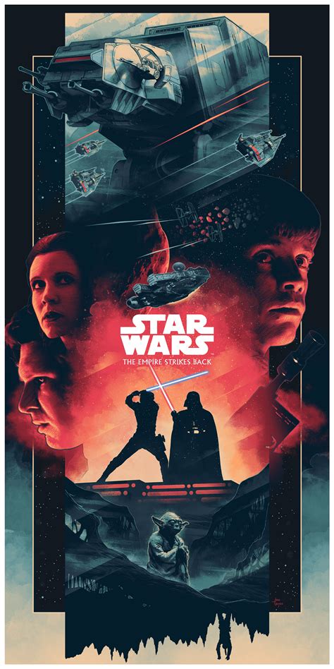 The Empire Strikes Back: POSTER by John Guydo : r/StarWars