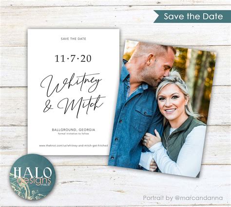 Simple Save the Date modern Save the Date save our date | Etsy in 2021 | Modern save the dates ...