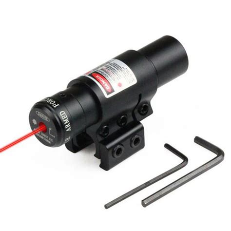 Tactical Red Dot Laser Sight for hunting pistol and 11mm or 20mm rail ...