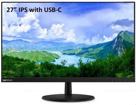 1920 x 1080 27 Inch Lenovo L27m-28 FHD LED Backlit LCD USB Type C Monitor, IPS at Rs 12200 in Mumbai