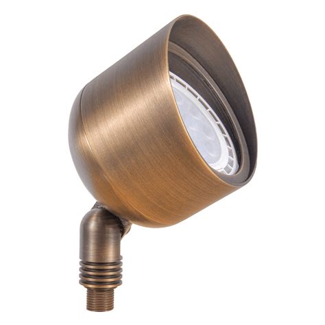 SPB07 Low Voltage LED Brass Flood Light | Led landscape lighting, Flood lights, Outdoor flood lights