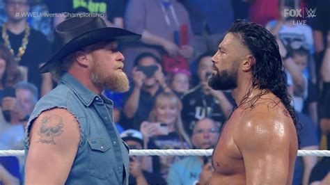 WWE SmackDown results, recap, grades: Brock Lesnar returns after Roman Reigns defeats Riddle in ...