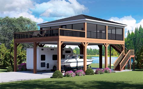 Lake Front Plan: 0 Square Feet - 940-00754