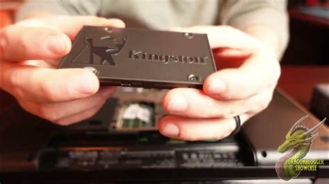 How to Install Kingston A400 240GB SSD into Laptop - YouTube