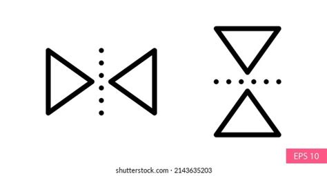 Flip Horizontal Flip Vertical Vector Icons Stock Vector (Royalty Free) 2143635203 | Shutterstock