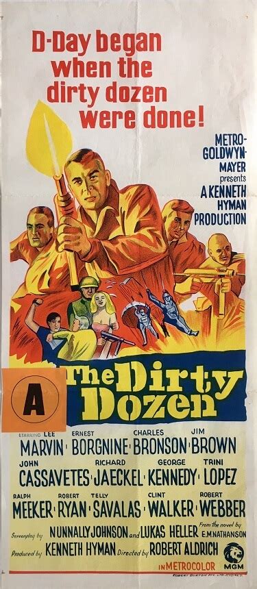 Dirty Dozen, The : The Film Poster Gallery