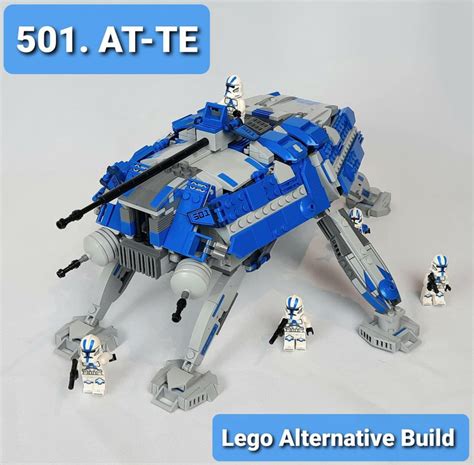 LEGO MOC Lego AT-TE Walker 501. by Haibricks | Rebrickable - Build with LEGO