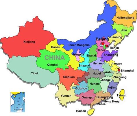 Map of China. Source: [6]. | Download Scientific Diagram