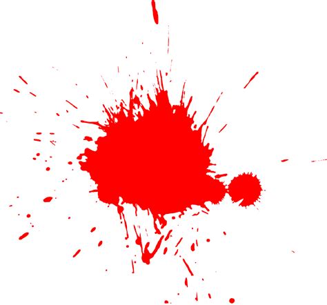 15 Red Paint Splatters (PNG Transparent) | OnlyGFX.com