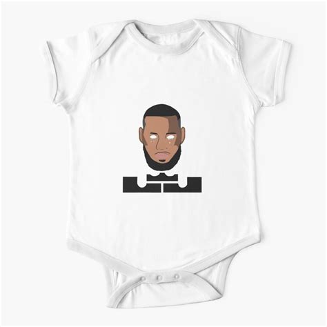 "LeBron James" Baby One-Piece by BallerShirts | Redbubble