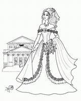 Old fashioned Girls coloring Pages sketch template