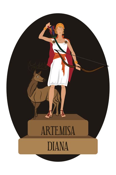 Artemis Greek Goddess Symbol