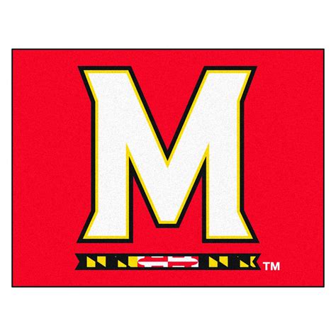 FanMats® 2444 - University of Maryland Logo on All Star Mat - TRUCKiD.com