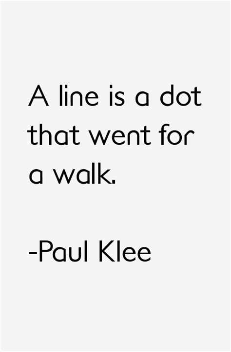 Paul Klee Quotes & Sayings